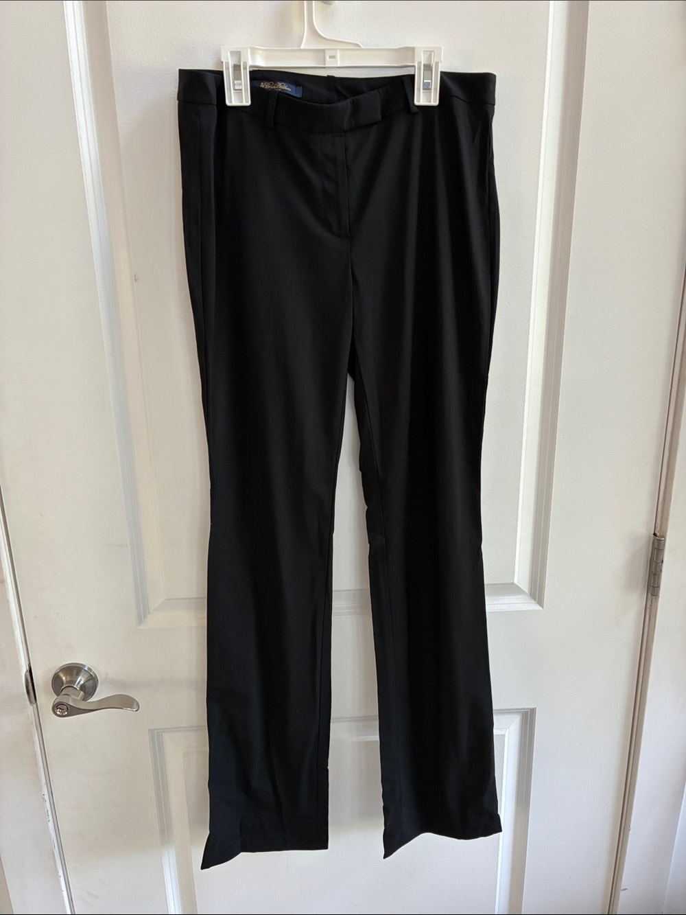 Brooks Brothers Women’s Black Straight-Leg Dress Trousers
